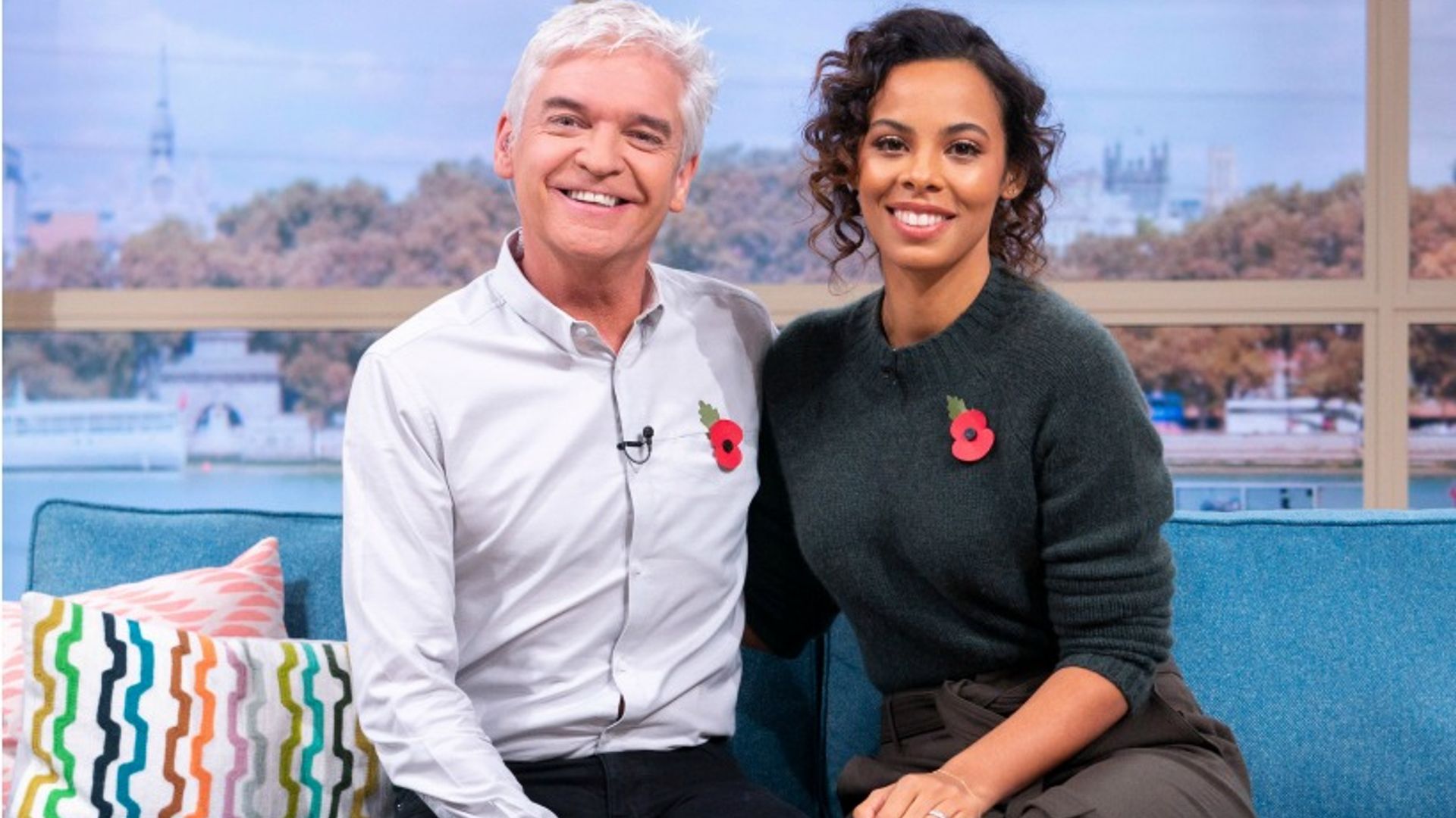 Rochelle Humes surprises on This Morning wearing an outfit Holly Willoughby never would