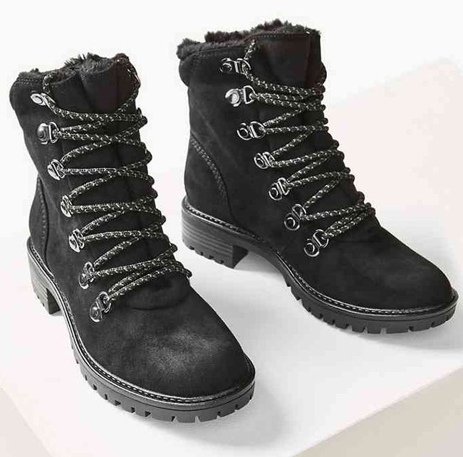 m&s ladies black boots