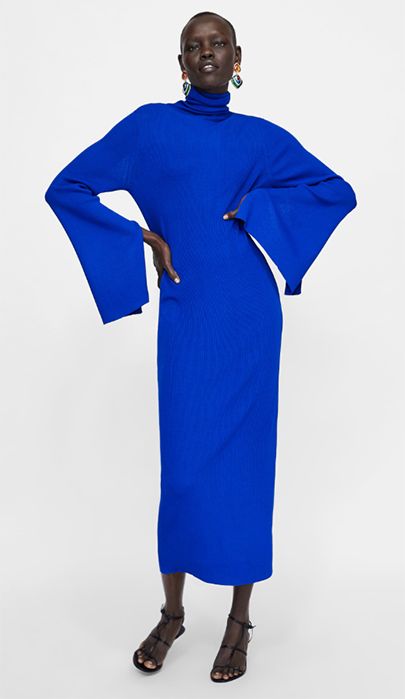 Zara Long Blue Dress Outlet Store, UP ...