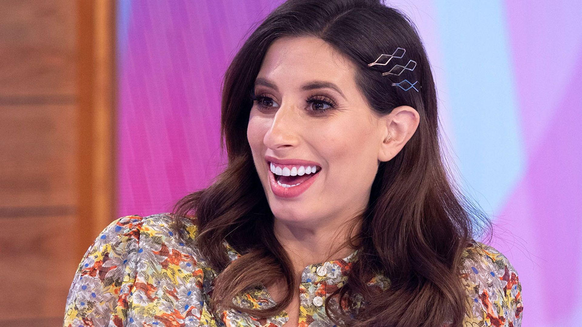 Stacey Solomon's £20 Topshop skirt totally flattered her baby bump