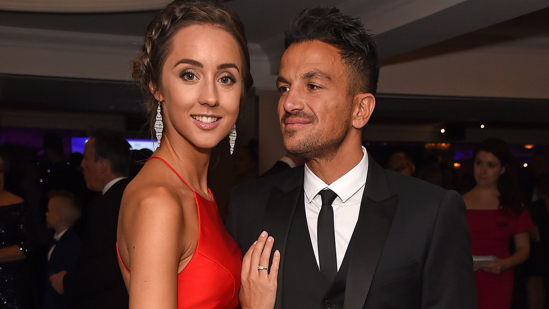 Peter Andre's wife Emily just completely stole the show in a red hot dress