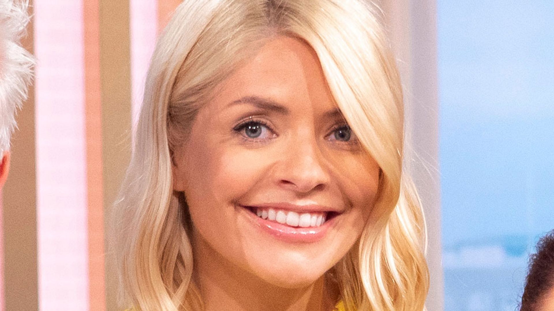 Holly Willoughby's navy dress has THE most unique print & Instagram's loving it