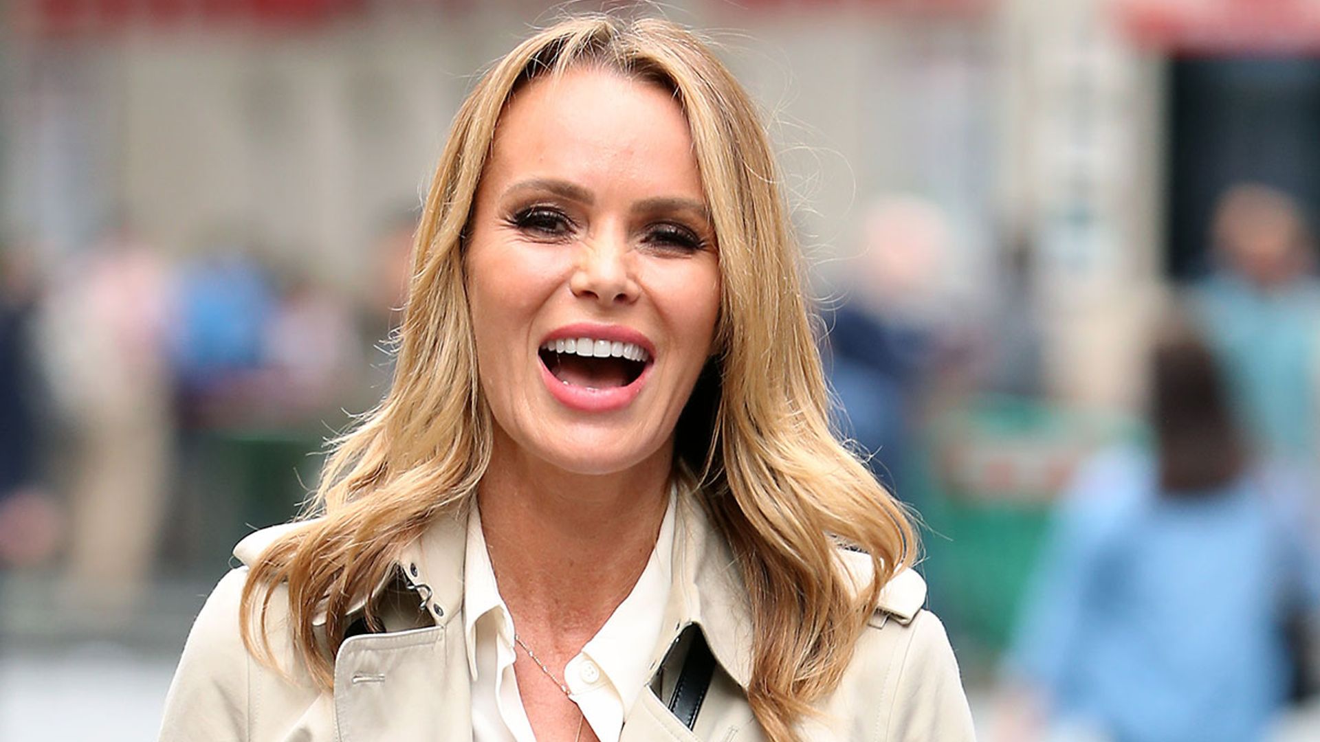 Amanda Holden shows us how to pull off neon green in style