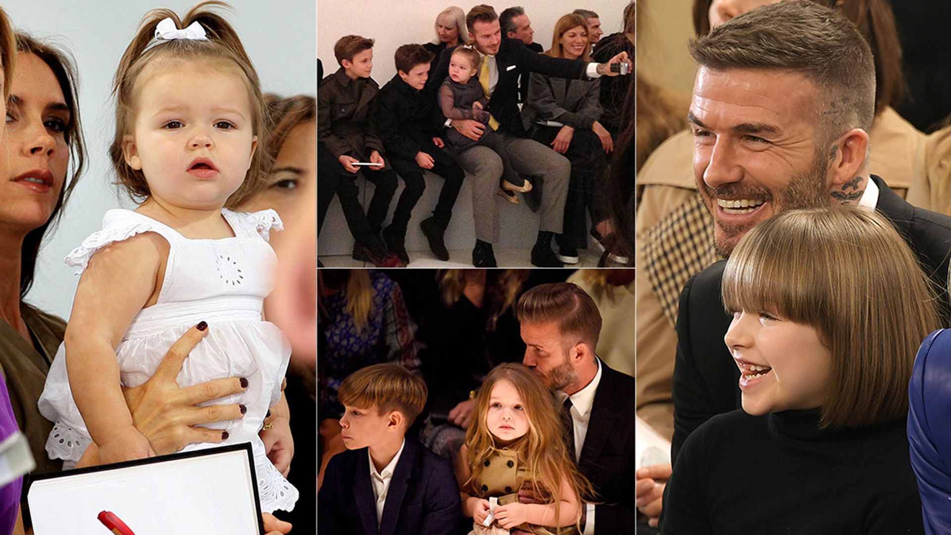 Harper Beckham's cutest FROW moments through the years – see how much she's changed!