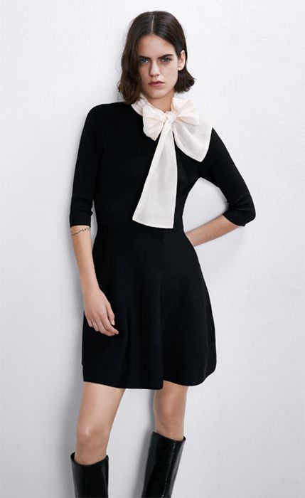 Amanda Holden's black £29.99 Zara dress 