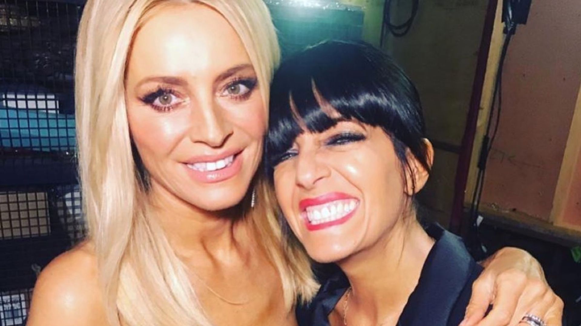 Claudia Winkleman and Tess Daly look super glam for Saturday's Strictly live show