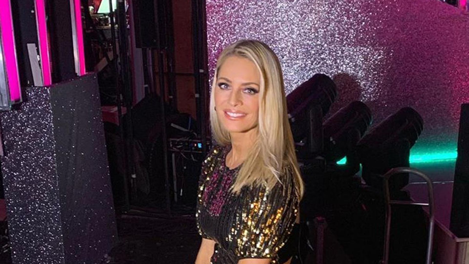 Strictly fans are swooning over Tess Daly’s Rixo sequin dress