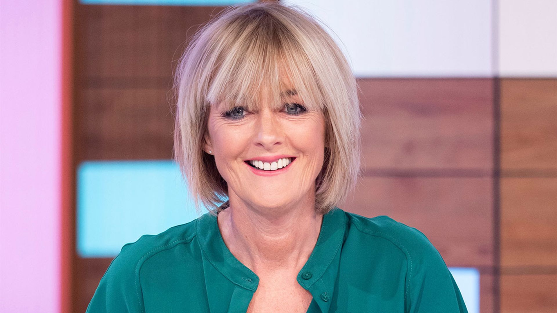 Jane Moore dresses down for Loose Women in the ultimate comfy outfit – and her M&S trousers are a bargain