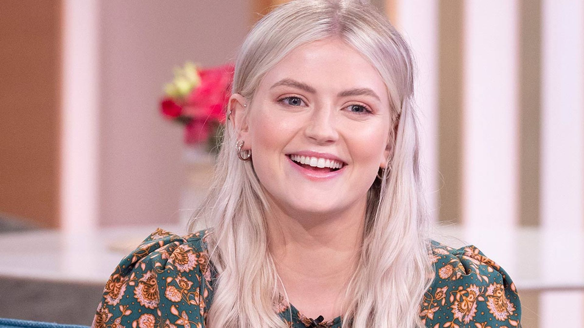 Coronation Street’s Lucy Fallon looks stunning in a green Topshop dress on This Morning