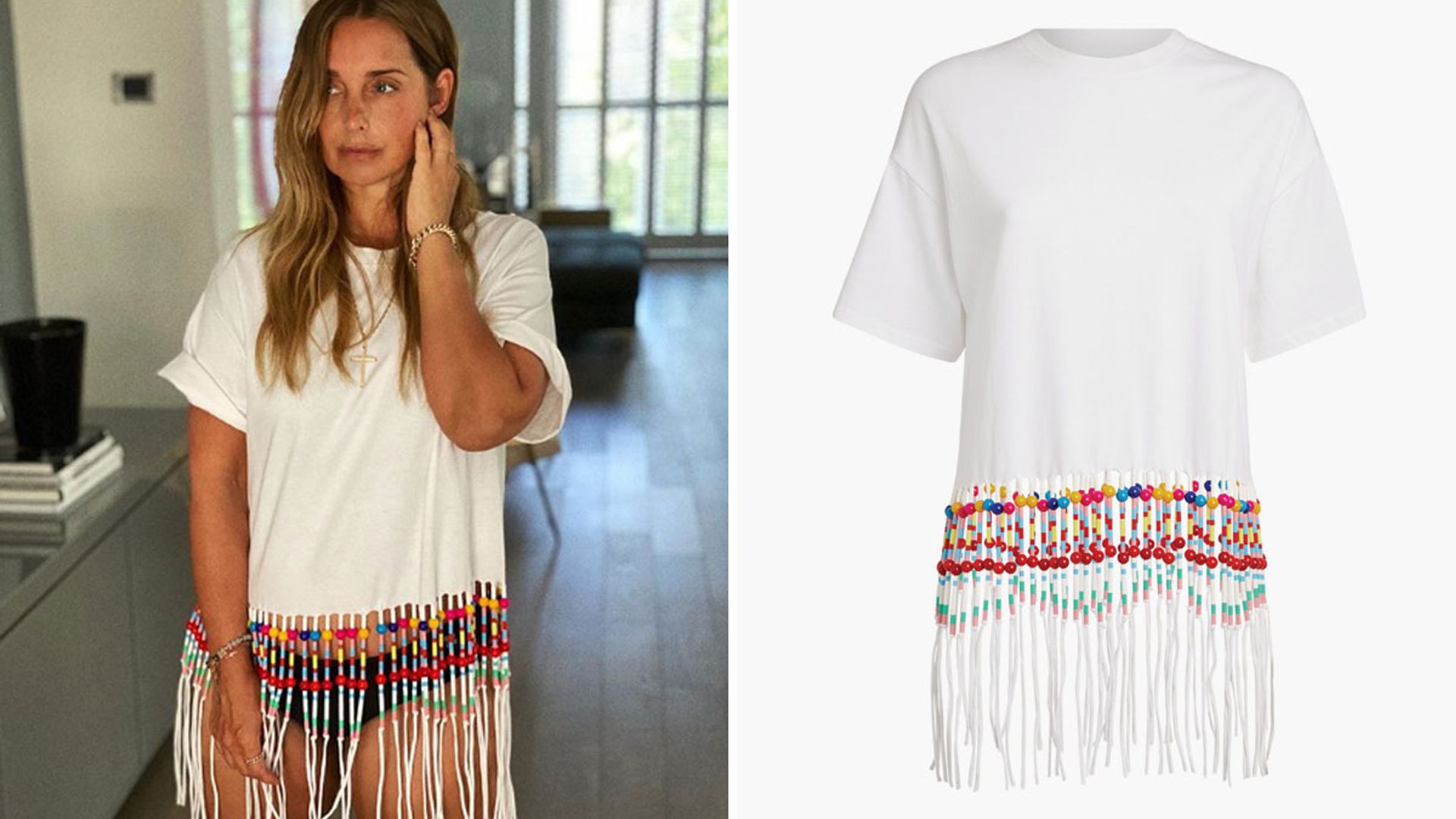 Louise Redknapp is giving us major inspiration with her boho lockdown summer style