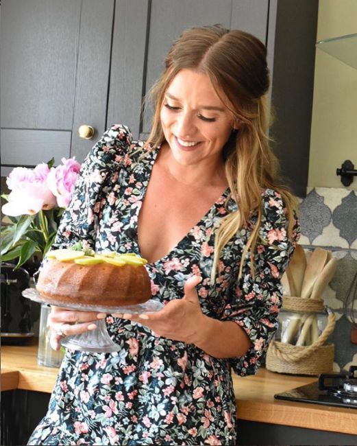 gbbo candice brown floral dress instagram 