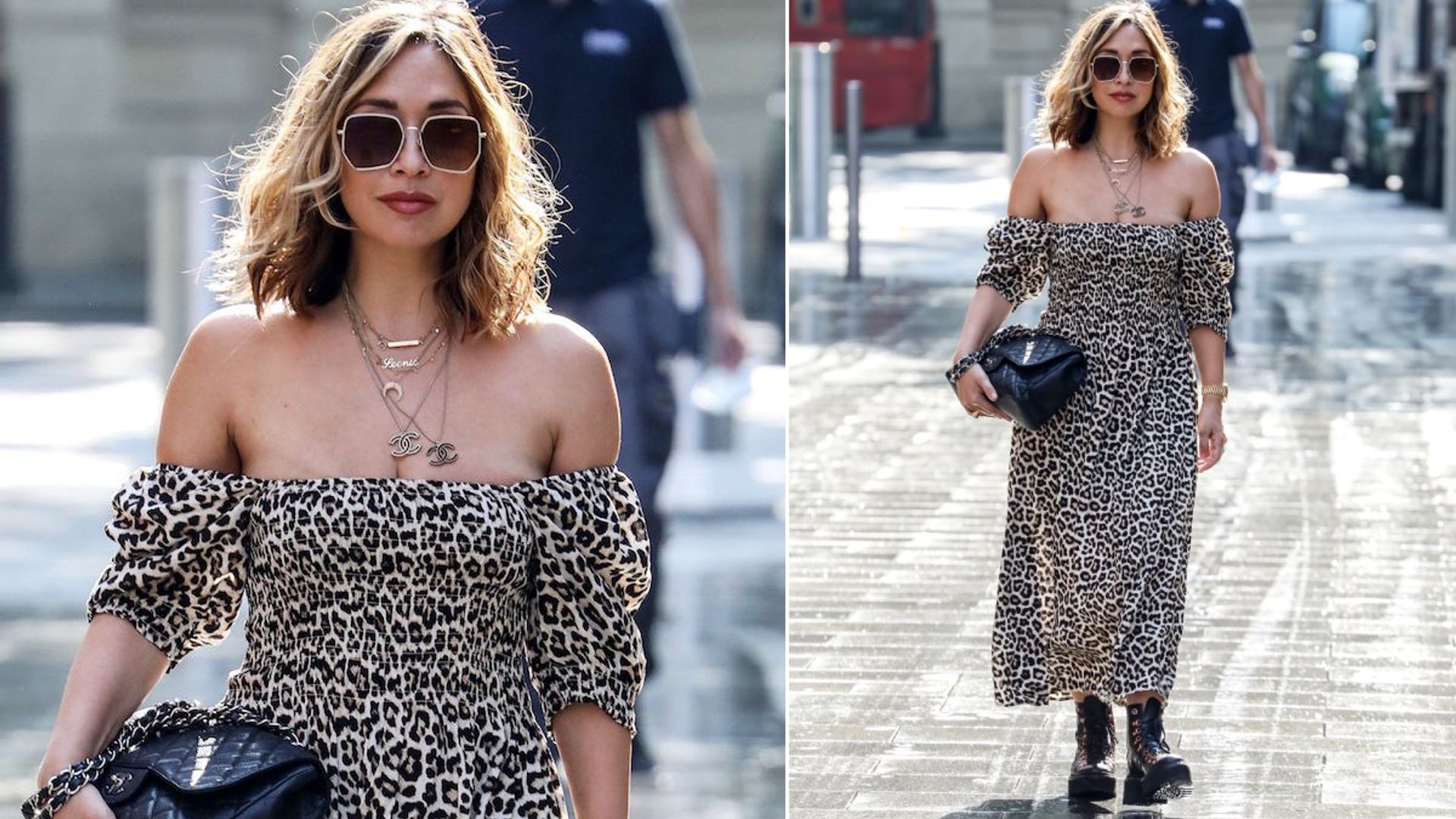 Myleene Klass just stunned us in her £19.99 H&M dress – and it's selling out fast