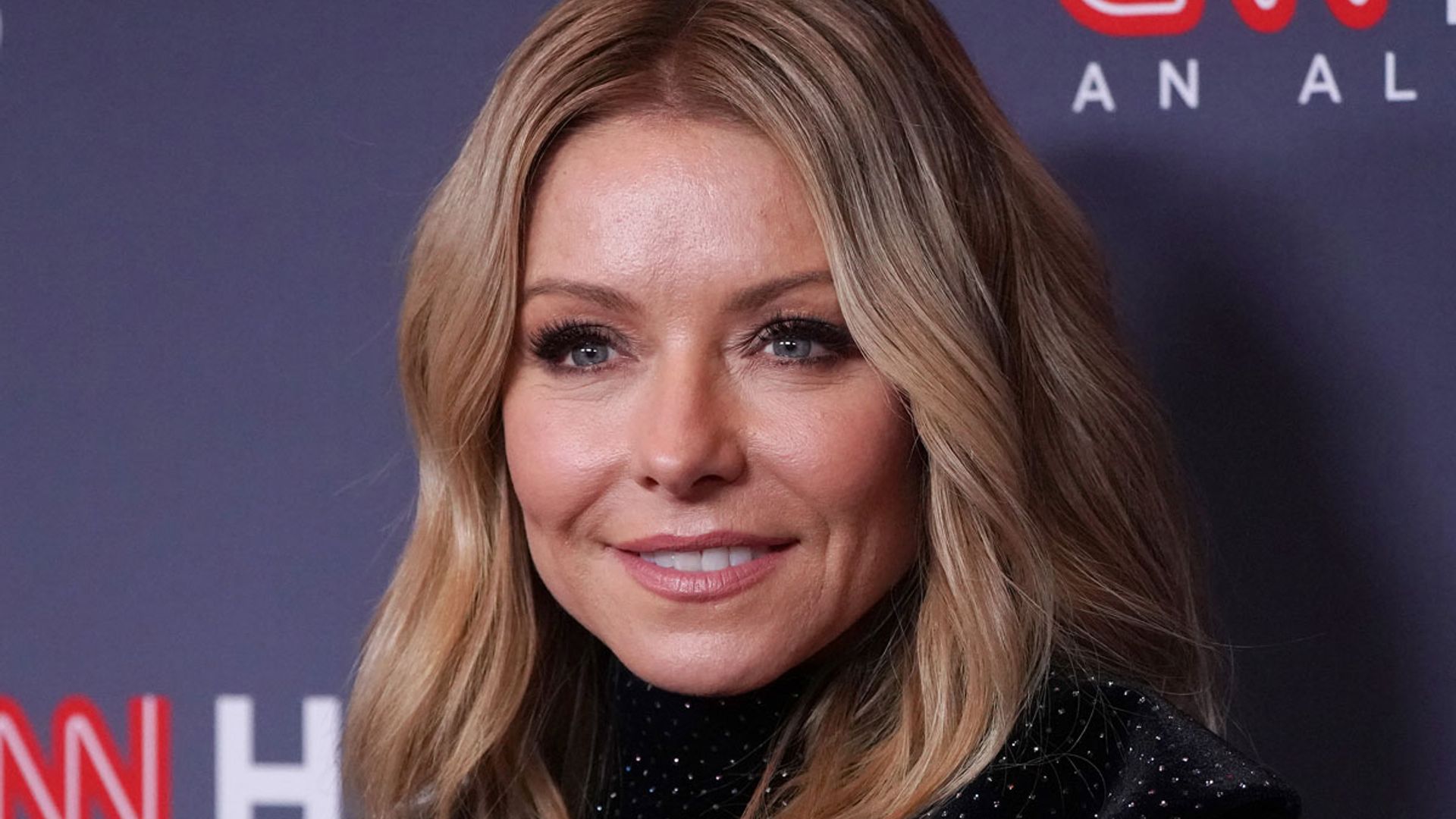 Kelly Ripa's leather midi is the only skirt you need to see you through the season