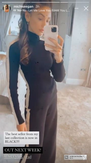 Michelle Keegan's ultra-flattering new loungewear is bound to be a sell ...