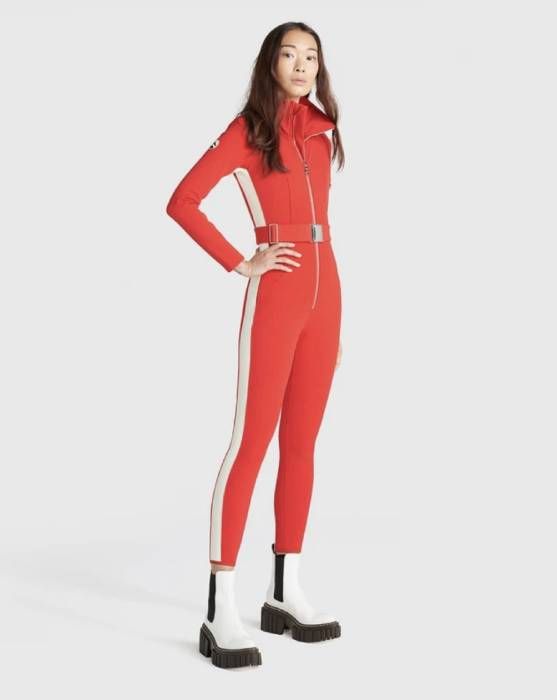 red-skisuit