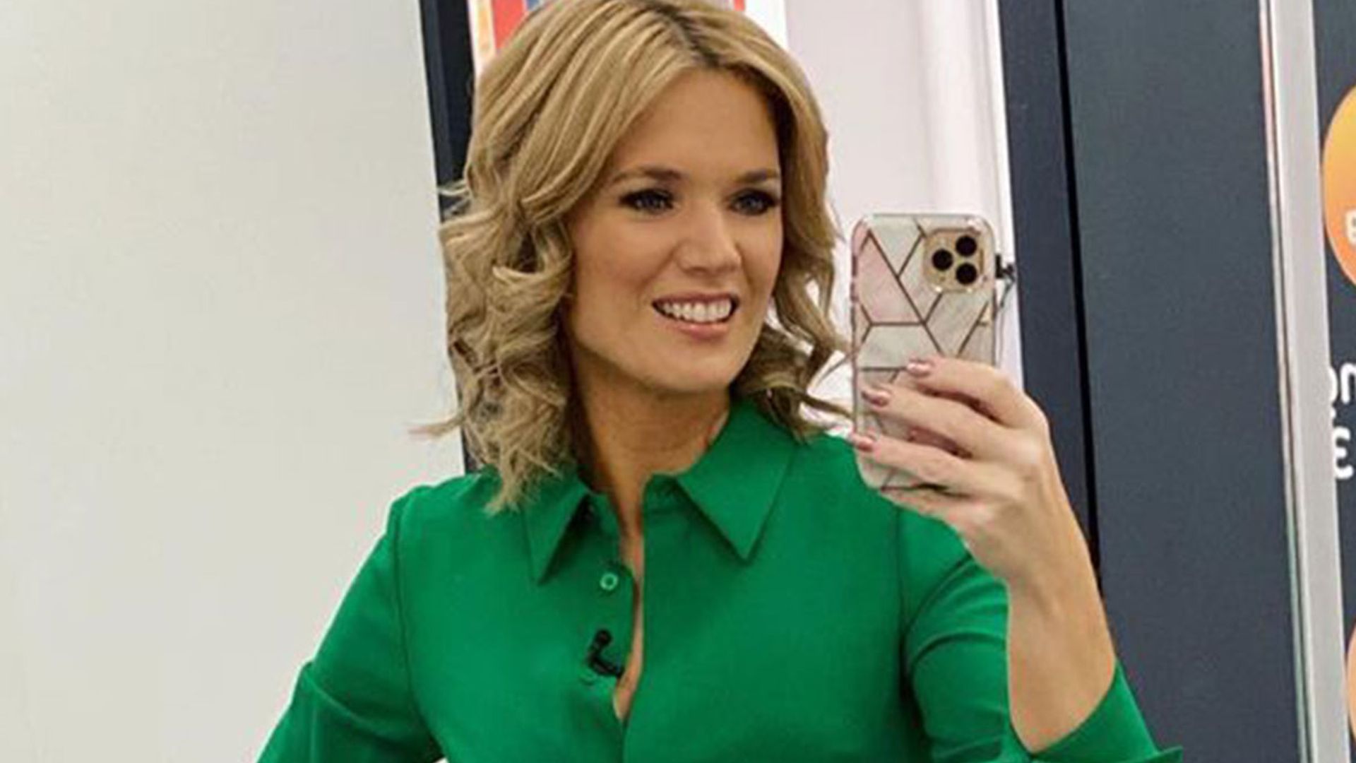 Charlotte Hawkins' gorgeous green dress sends fans wild – and it's on sale