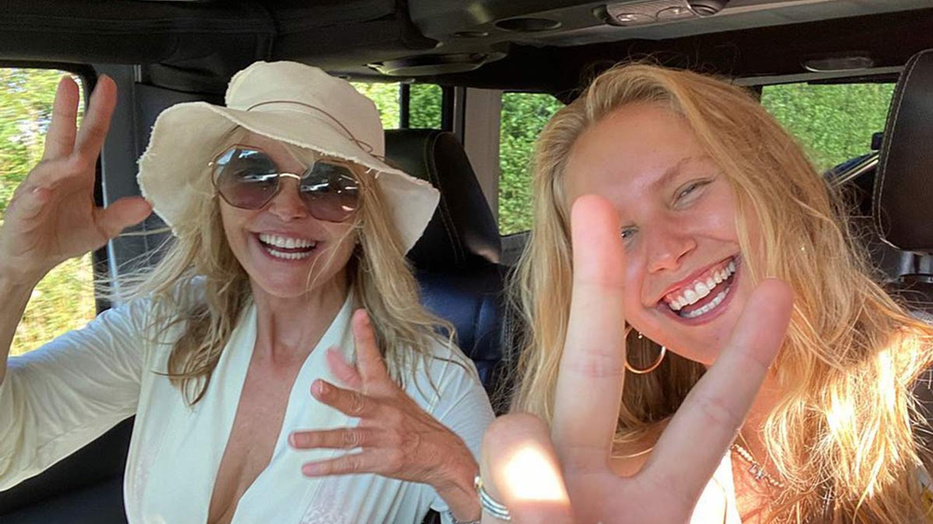Christie Brinkley’s daughter Sailor looks just like her model mum in stunning bikini photos