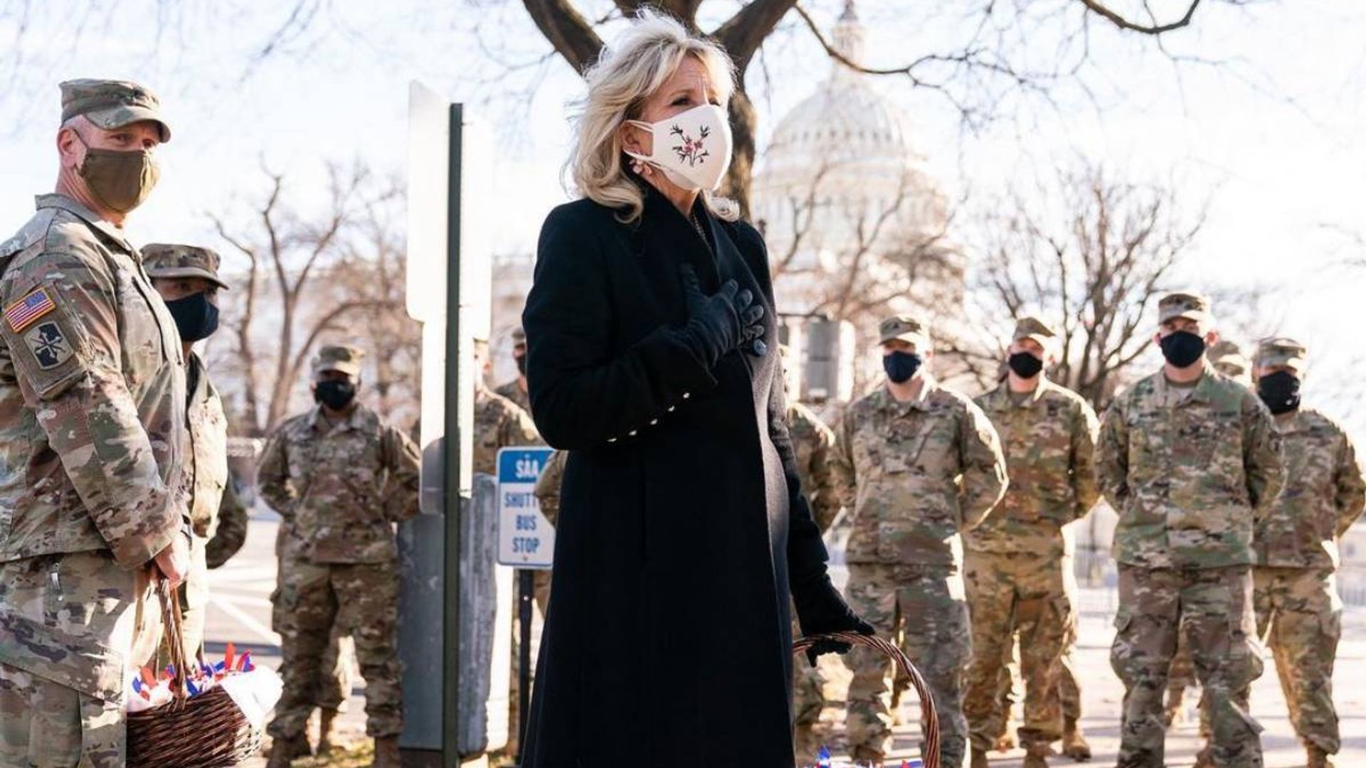 Jill Biden shows off her unbelievable off-duty style in a new photo outside the White House