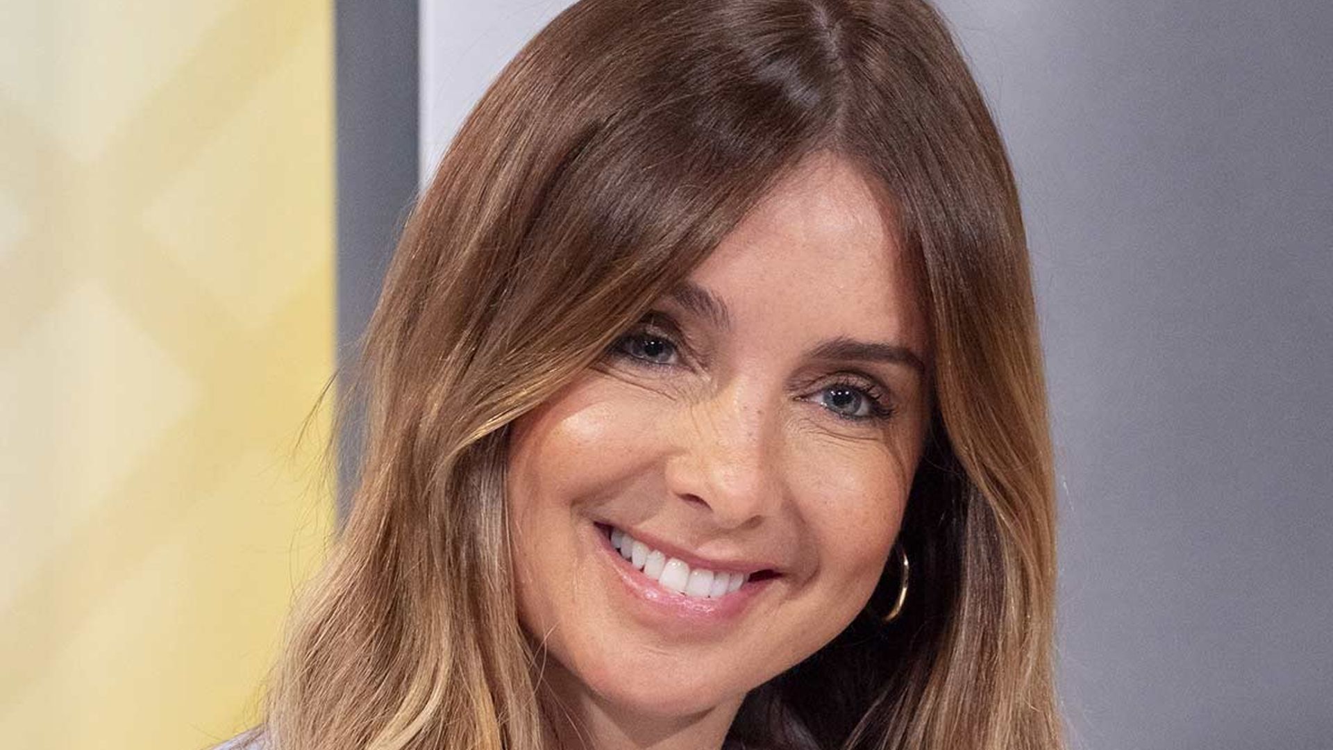 Louise Redknapp's statement shirt sparks reaction during rare appearance