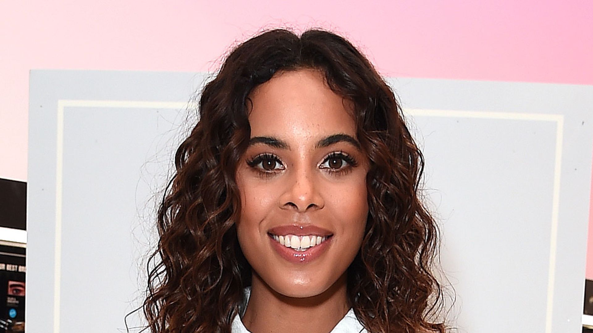 Rochelle Humes looks spring ready in pastel top- and we've found a near-identical version
