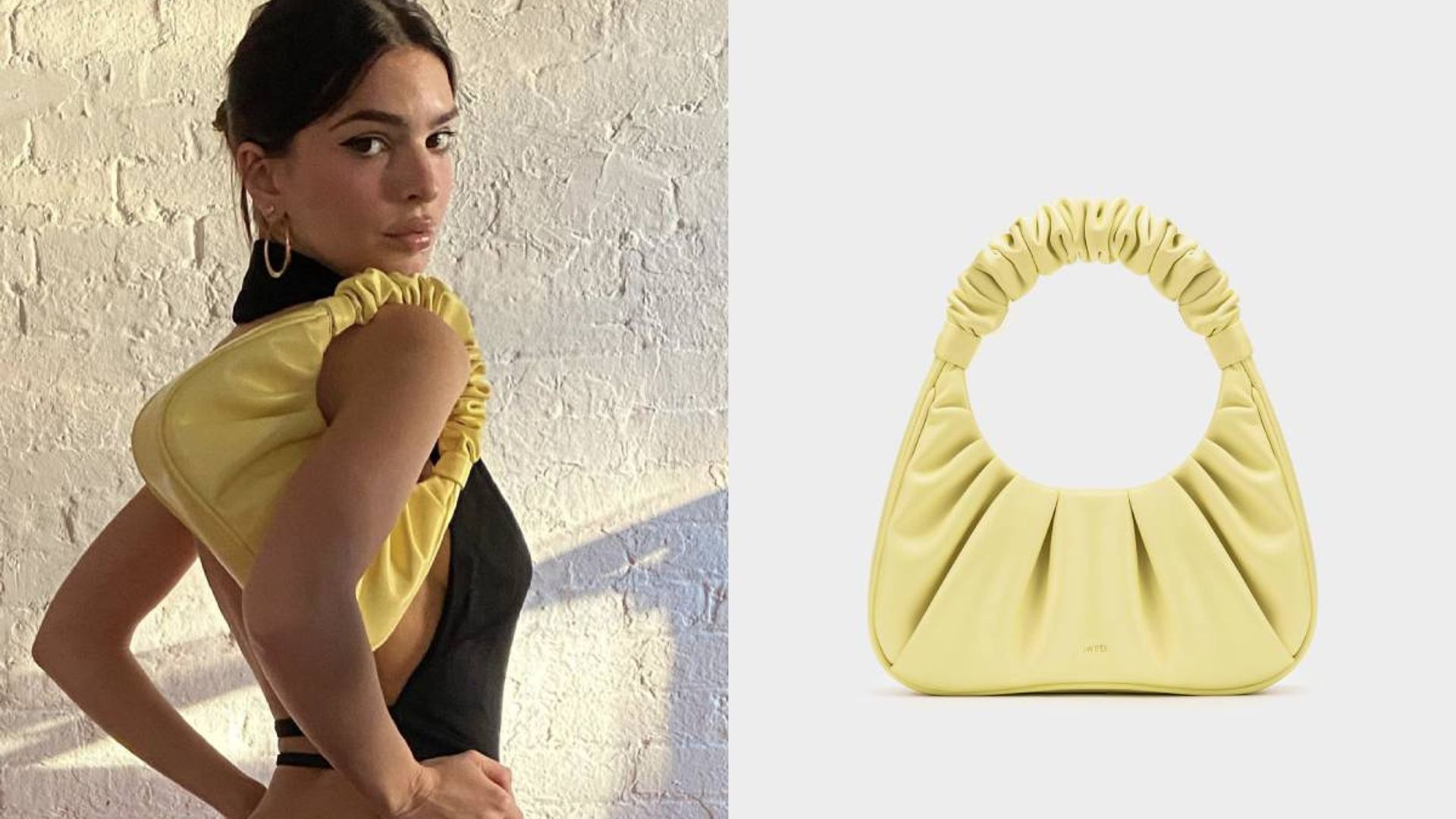 Emily Ratajkowski’s yellow handbag is perfect for summer - and it’s less than $80