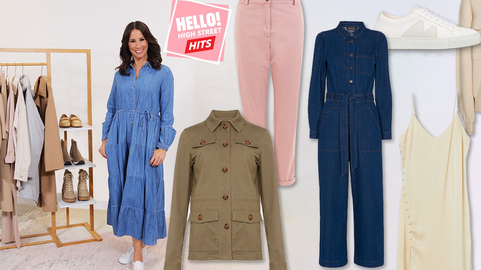 Andrea McLean's M&S dress is a figure-flattering must-have