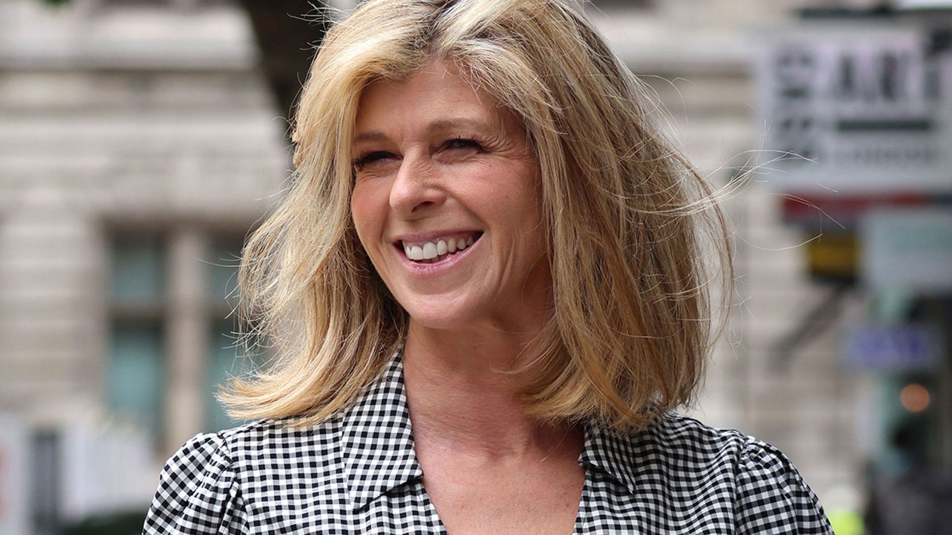 Kate Garraway's wrap dress is so flattering – and she looks amazing