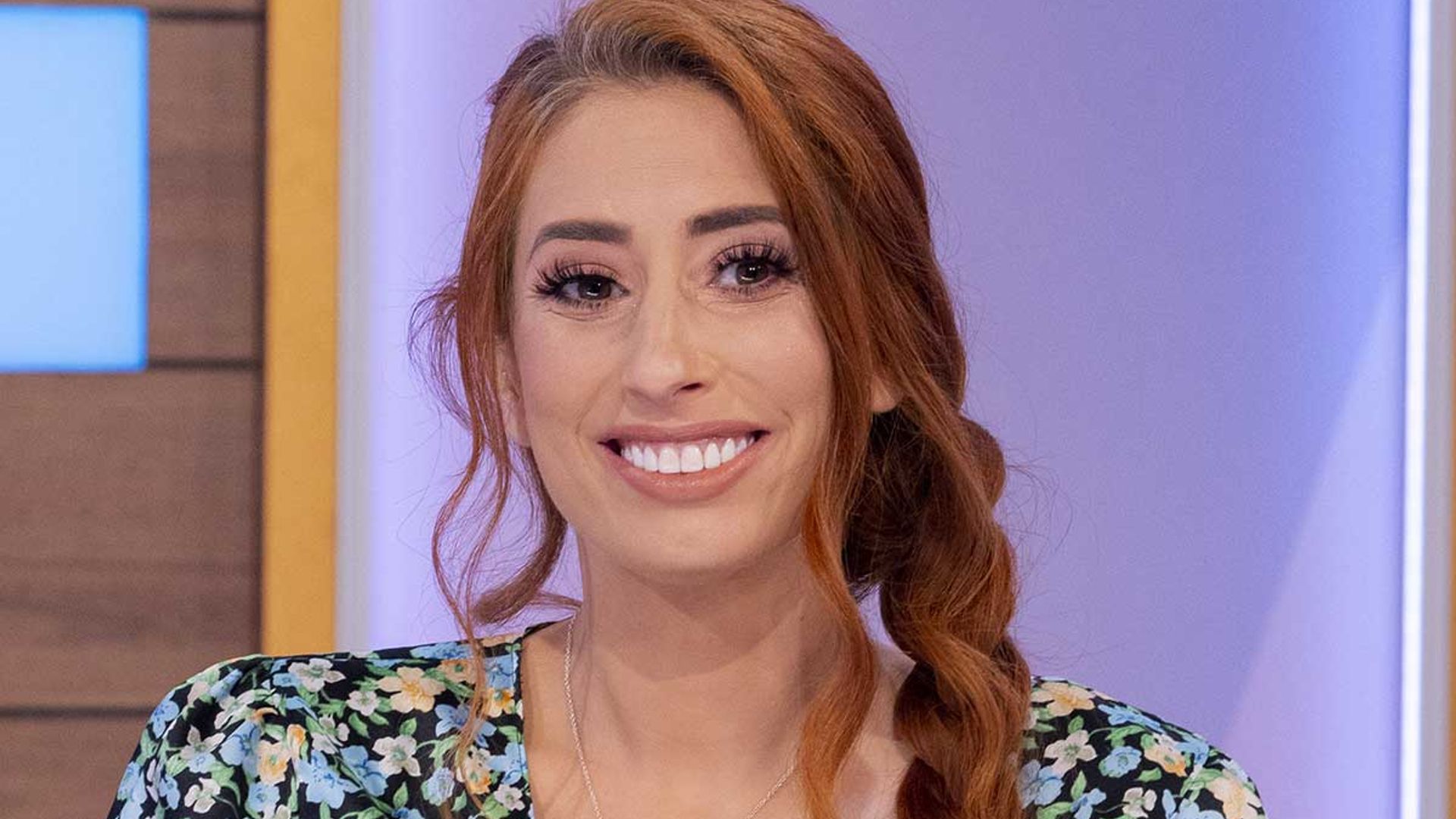 Stacey Solomon wows in floral mini dress after announcing pregnancy