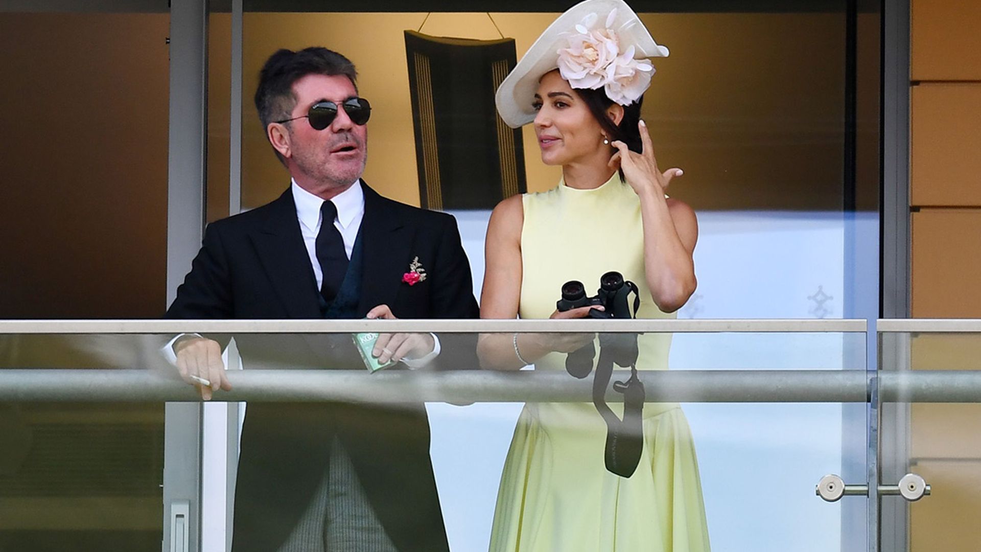 Simon Cowell and Lauren Silverman are couple goals during stylish day out at Royal Ascot