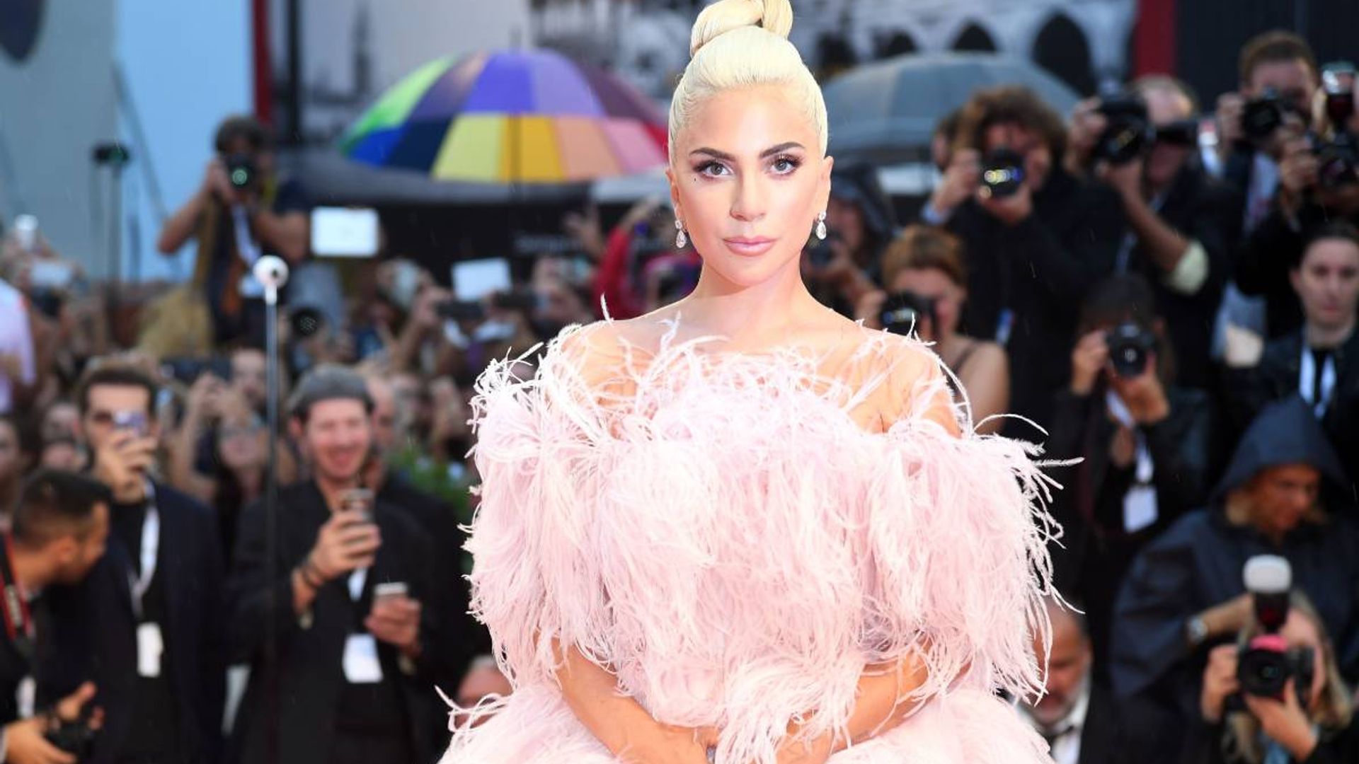 Lady Gaga is a vision in a curve-hugging dress we want in our closets asap