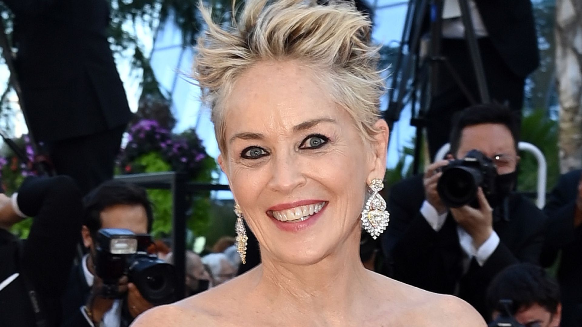 Sharon Stone debuts big transformation for exciting career move