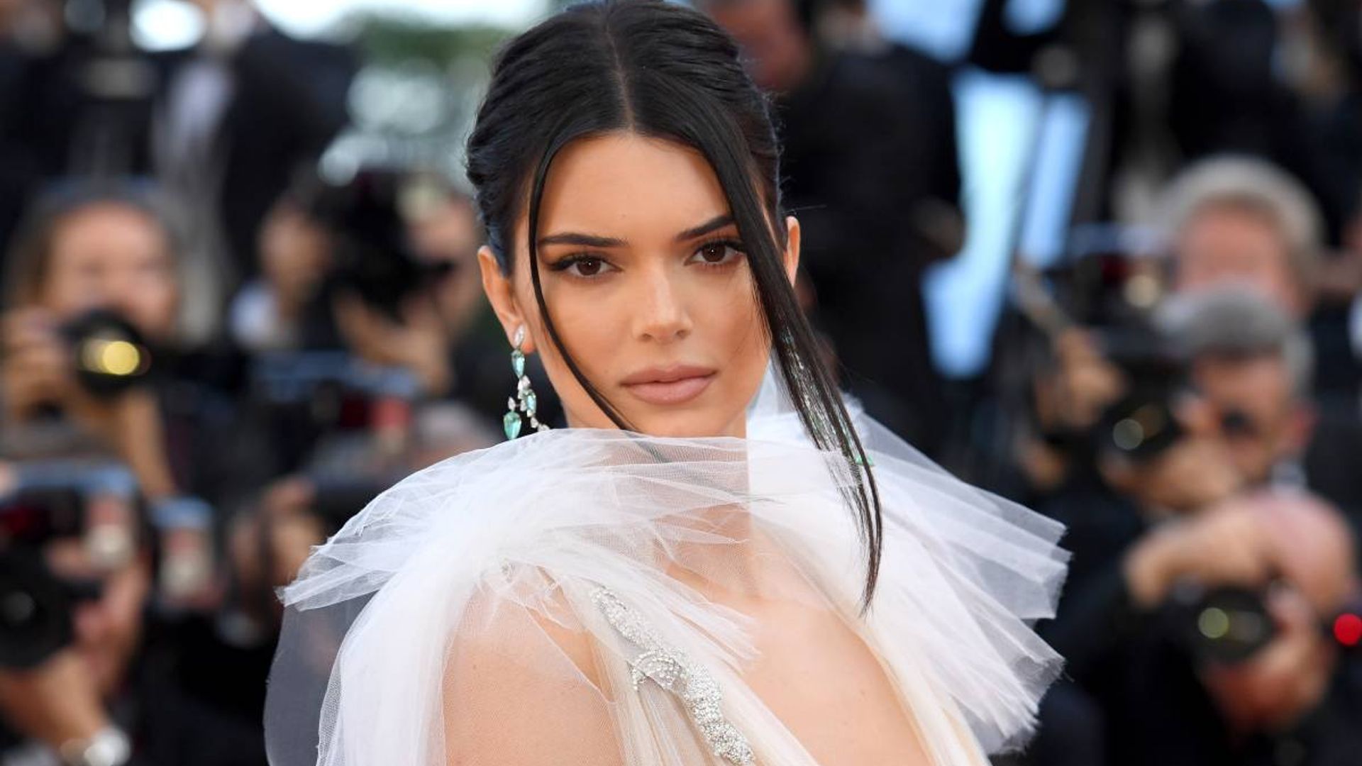 Kendall Jenner stuns in a silky slip dress we want asap on date night with boyfriend Devin Booker 