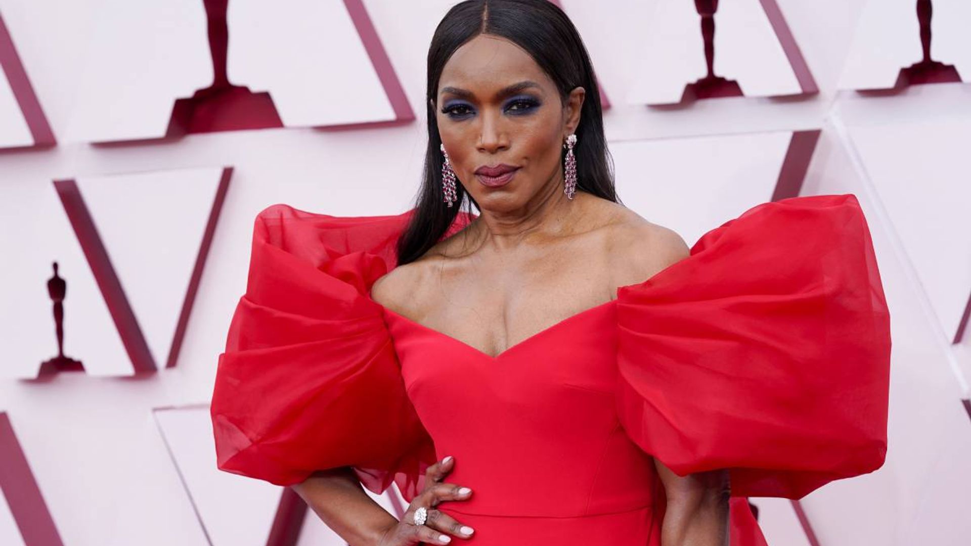 Ageless Angela Bassett wows in the figure-flattering jumpsuit of our dreams