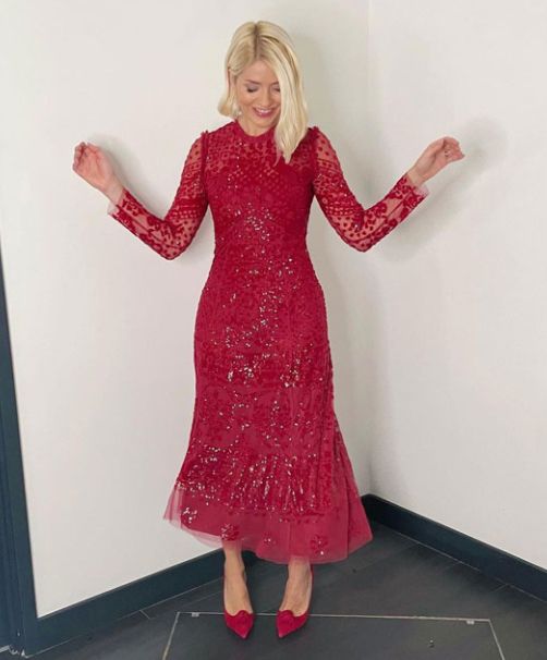 holly-willoughby-red-dress-needle-and-thread-dress