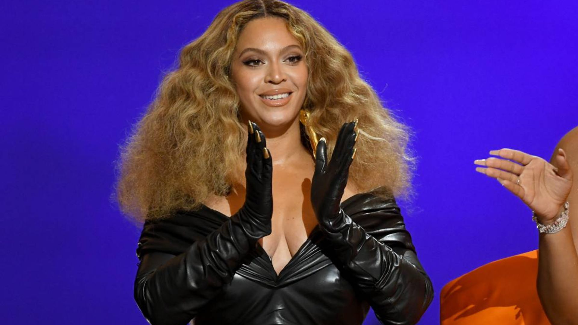 Beyoncé goes full glamazon in a risque’ gown fans are hoping is a sign of one thing