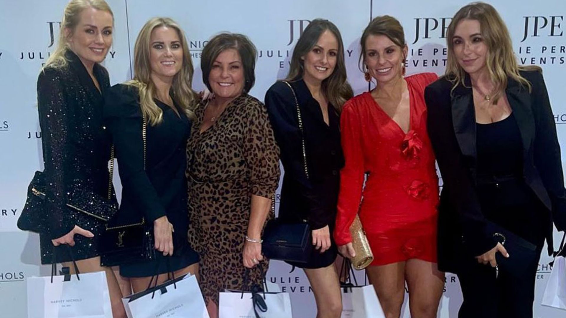 Coleen Rooney dazzles in £1,000 red hot mini dress for lunch with girlfriends