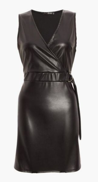 black-leather-dress