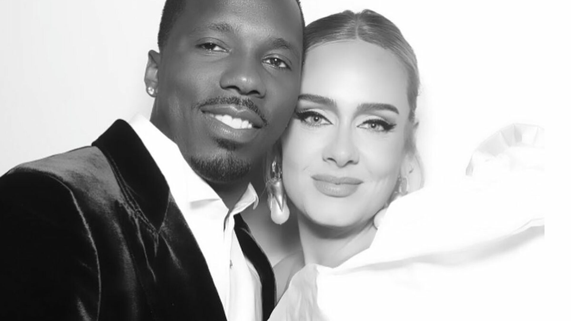 Adele twins with boyfriend Rich Paul in stylish black outfits during rare PDA