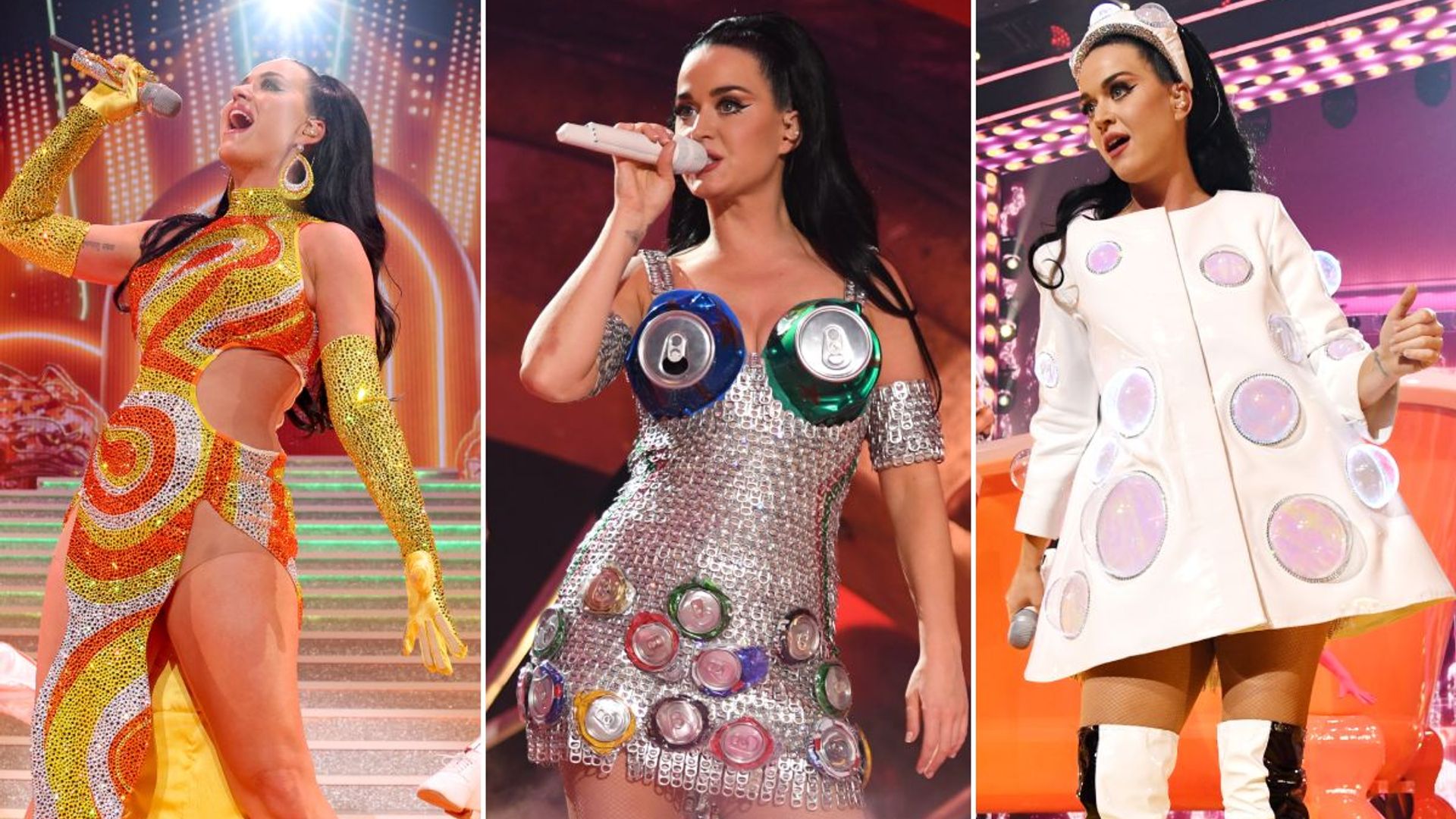 All of Katy Perry's surreal and stunning Las Vegas outfits