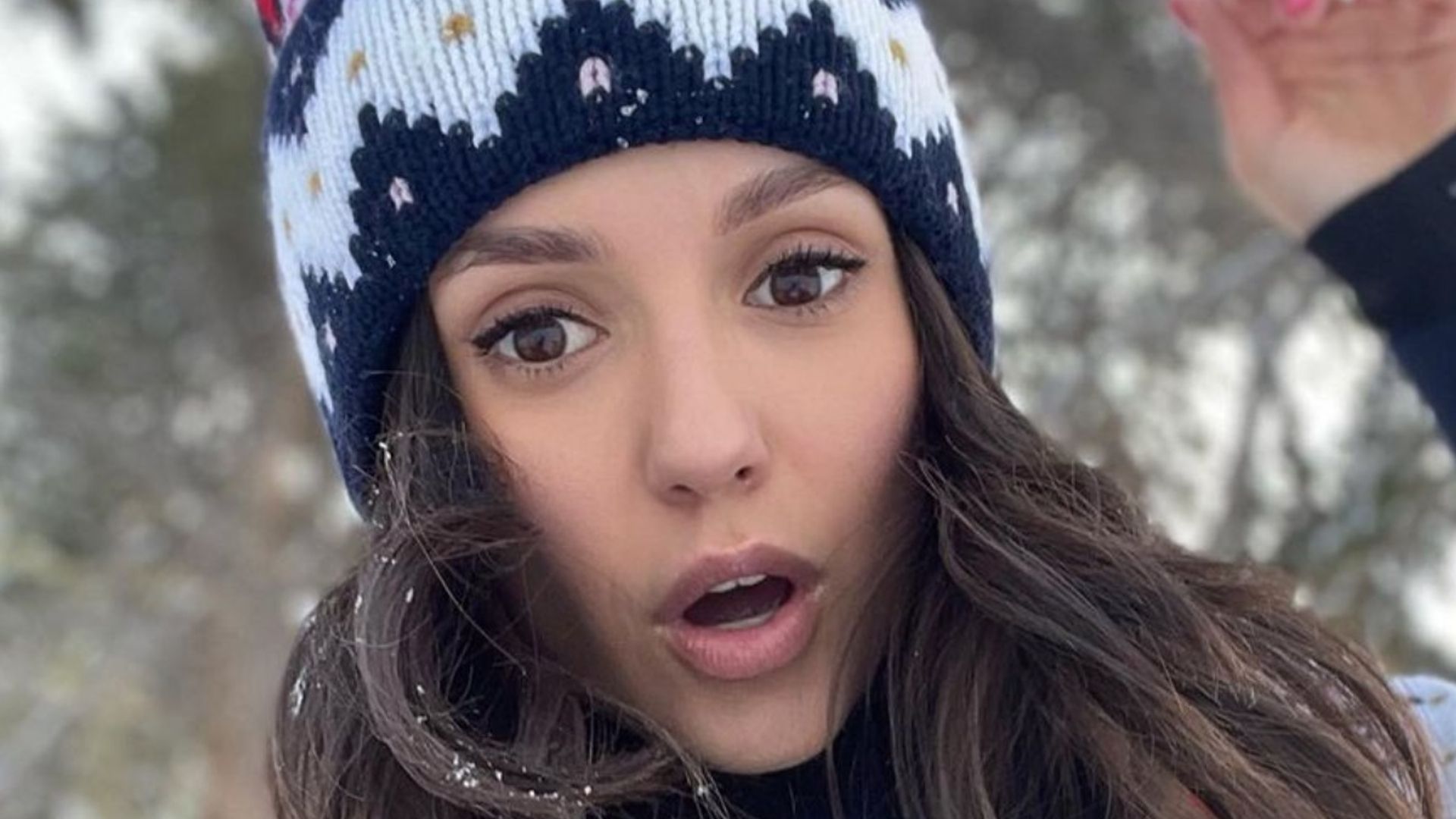 Nina Dobrev rocks incredible winter outfit on sweet snow trip with boyfriend Shaun White