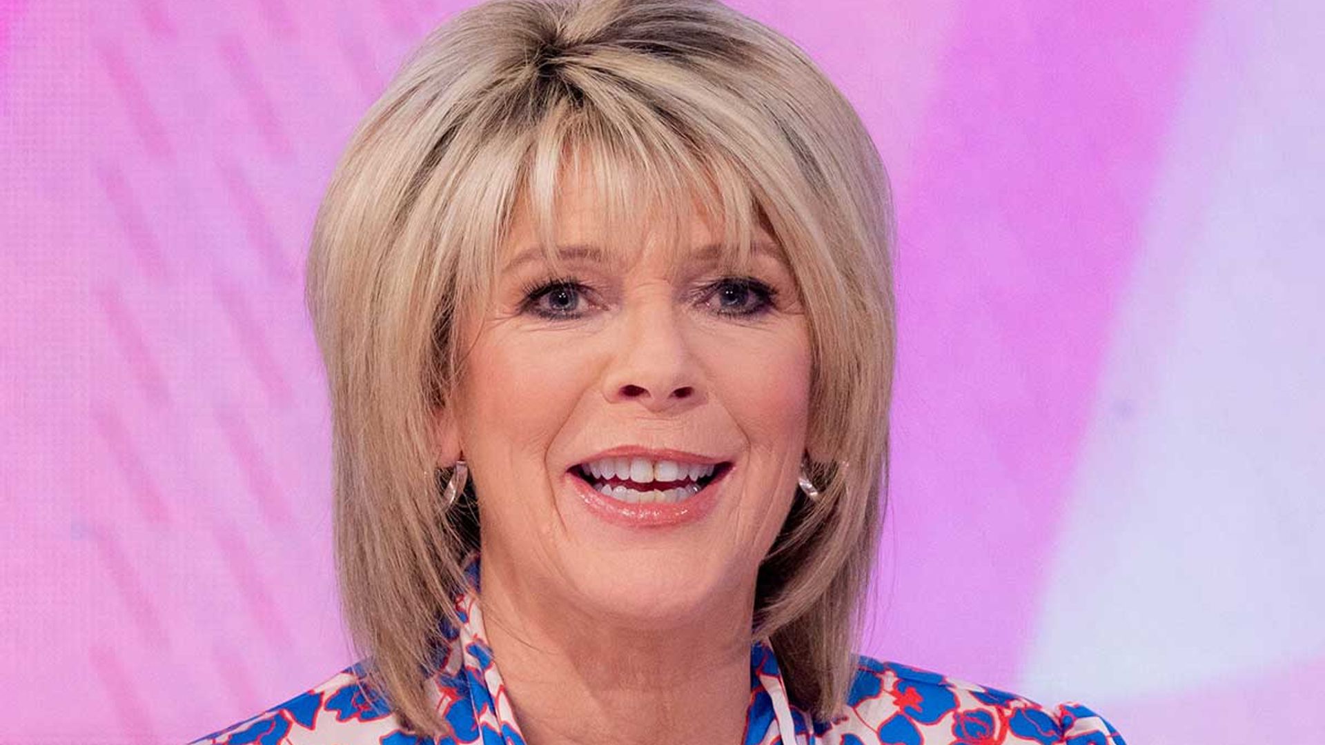 Ruth Langsford makes radiant appearance in striking floral blouse