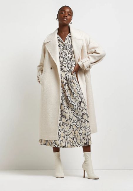 katie holmes white coat dupe river island