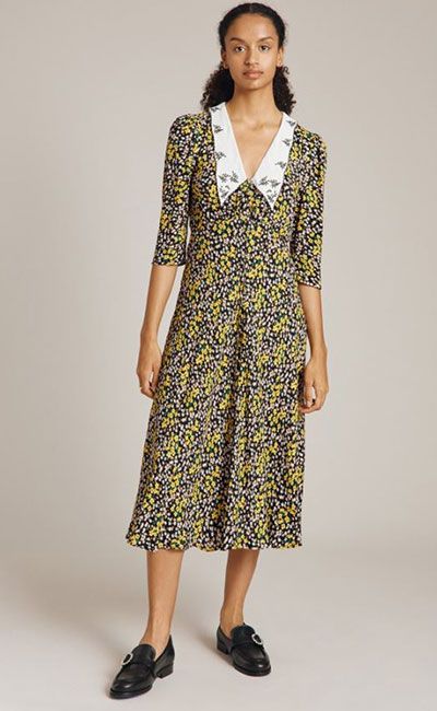 ghost-dress-yellow-floral-print