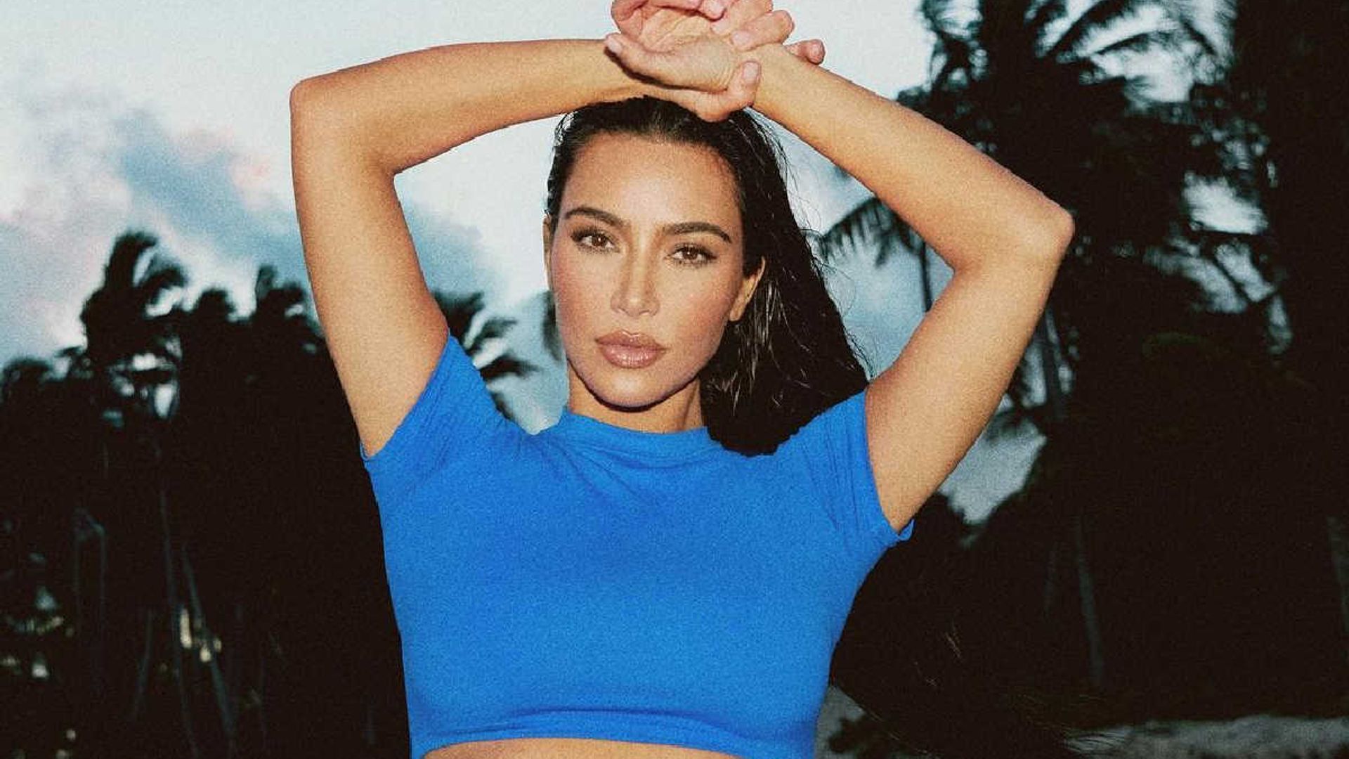 kim kardashian swimwear drops selling out crop top