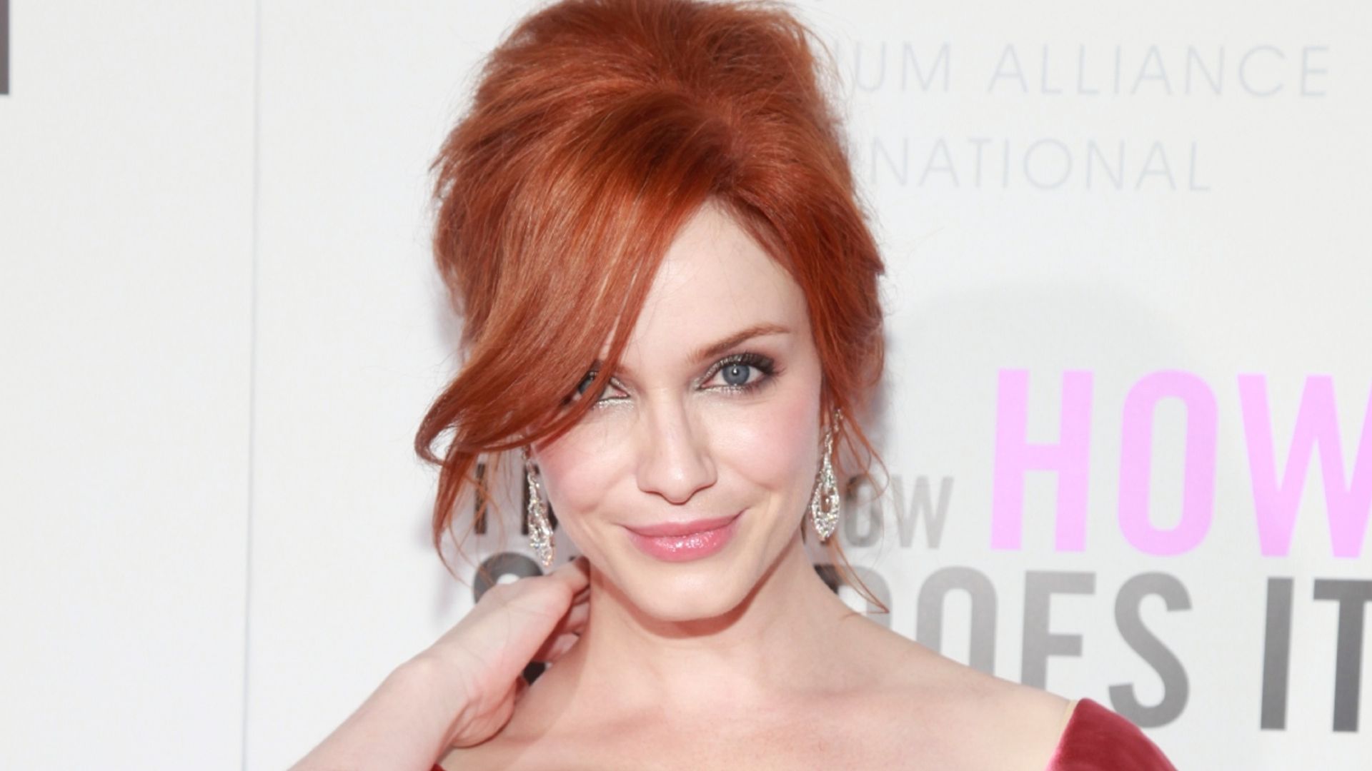 Christina Hendricks shares incredible throwback from modeling days you have to see