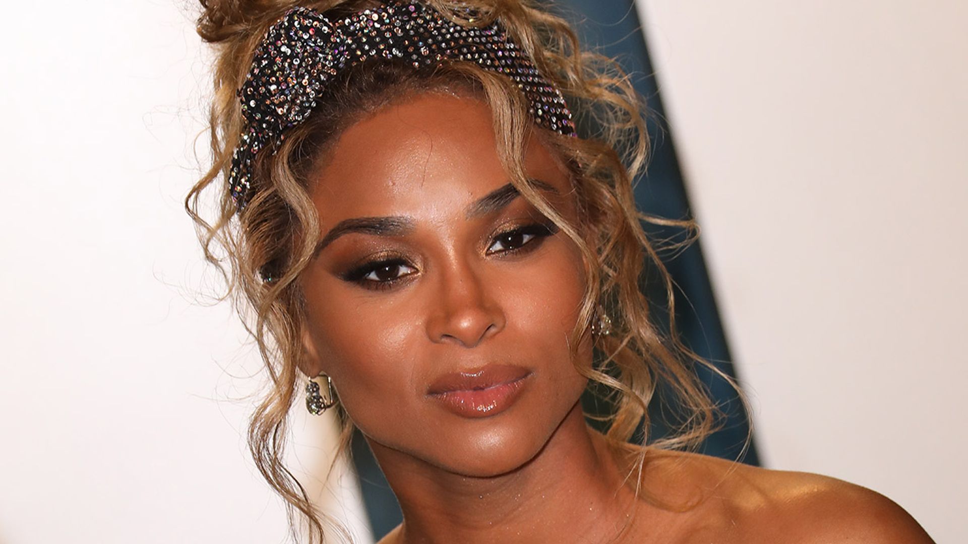 Ciara pays beautiful tribute to close friend in top with plunging neckline