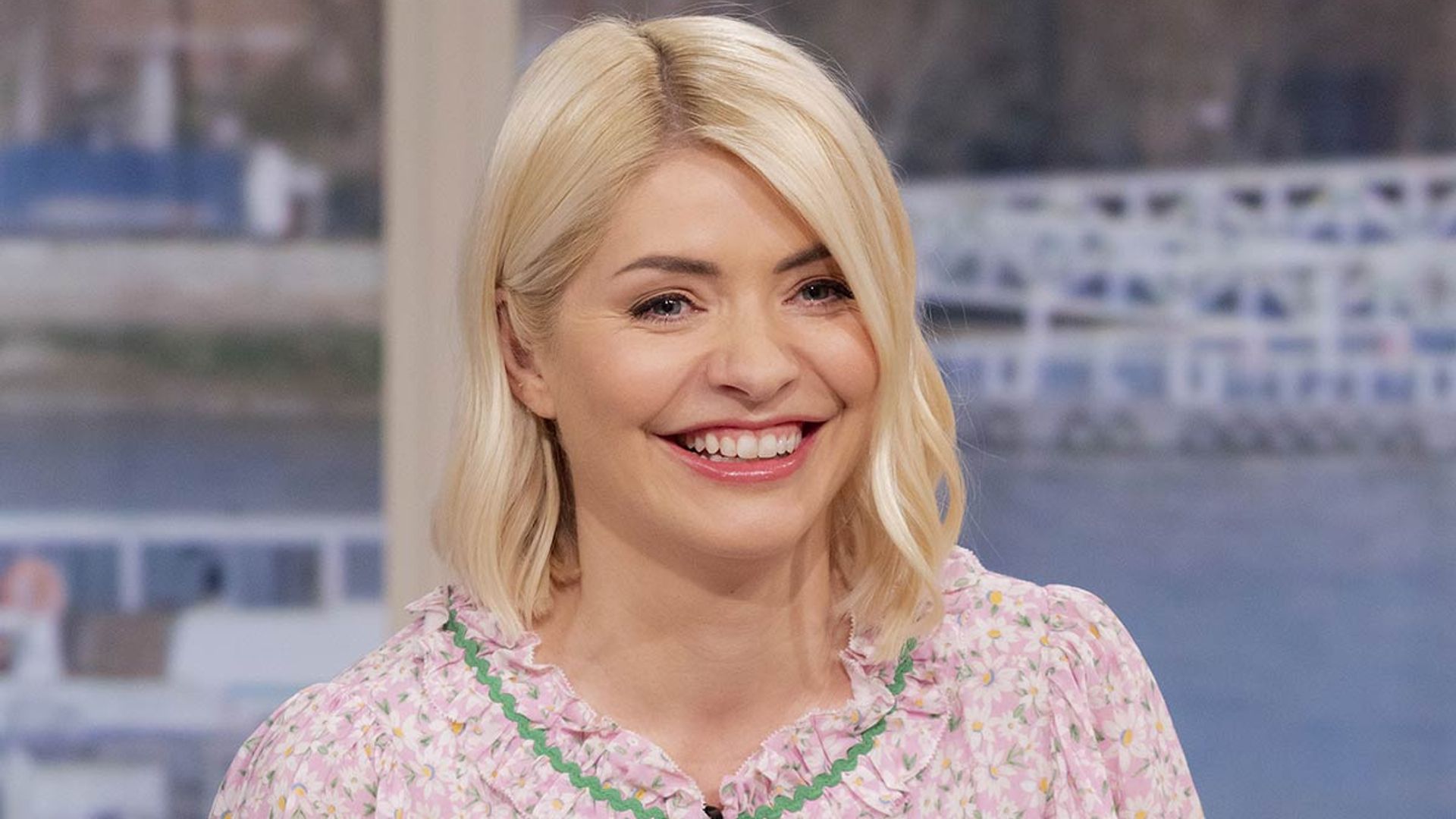 Holly Willoughby looks radiant in the prettiest M&S summer dress - and it's the most gorgeous fit