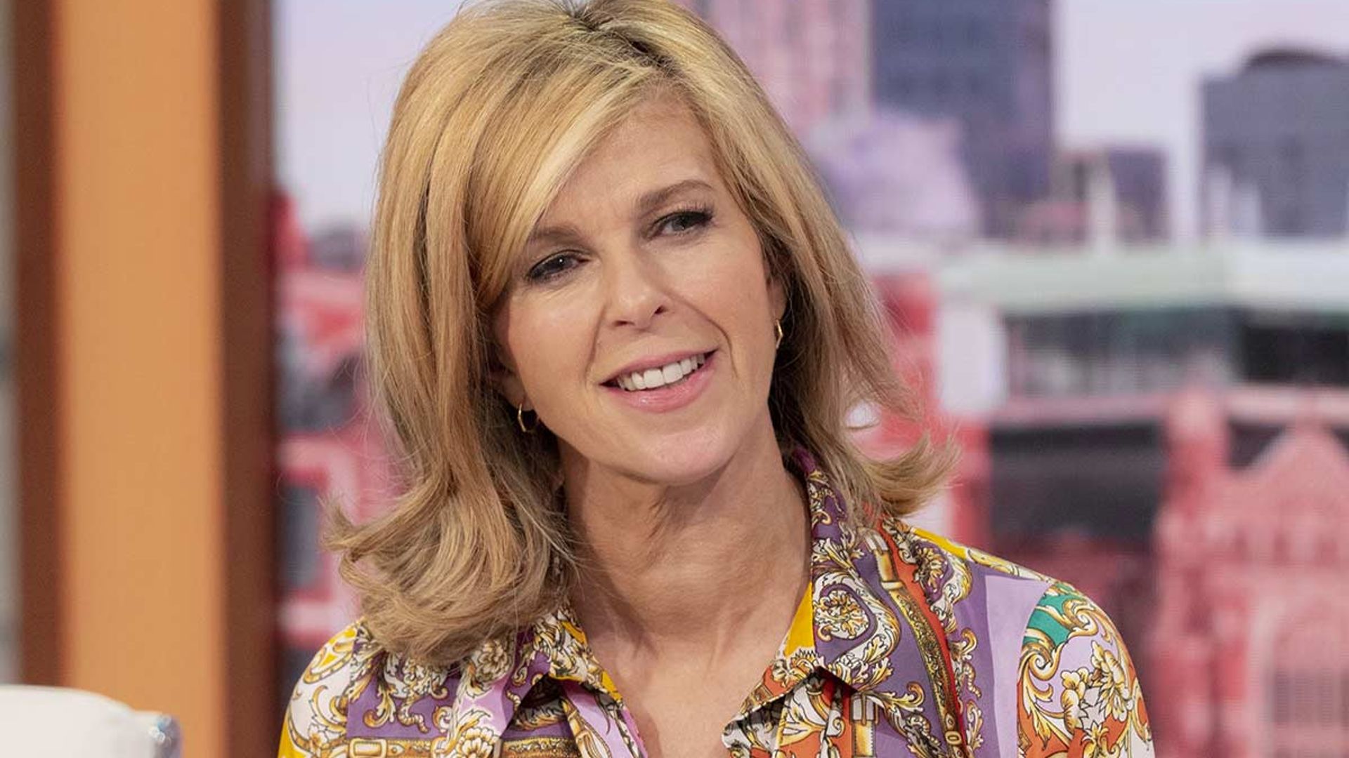GMB's Kate Garraway shocks viewers with striking dress choice - and we love the unique print!