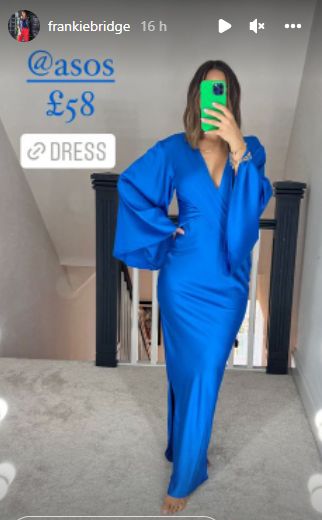 frankie-bridge-blue-dress