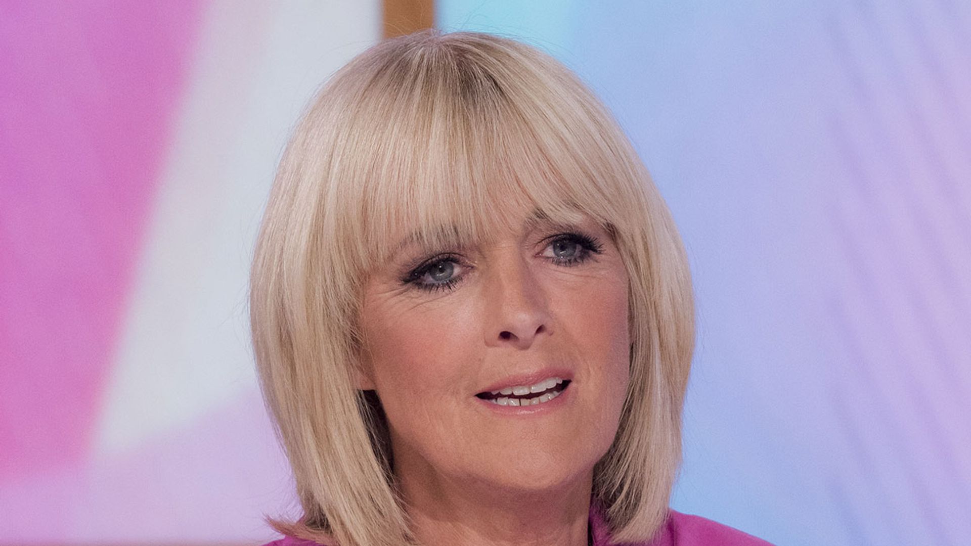 Jane Moore lights up Loose Women in the brightest suit we've ever seen
